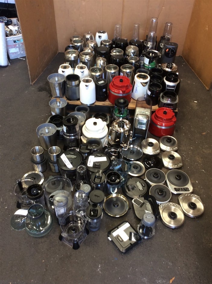 Mixed Brand Electric Kettles + Blenders + Food Processors