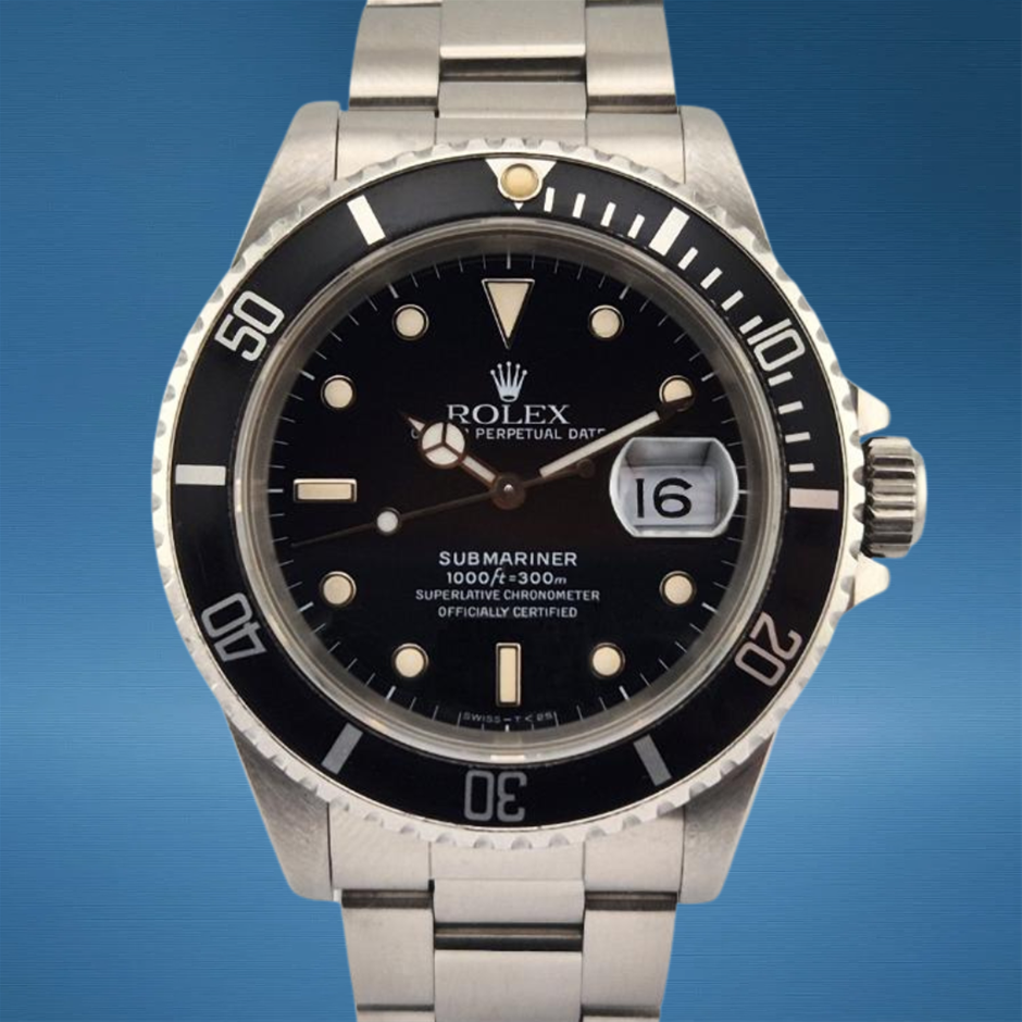 Rolex 16610 Submariner Date 40mm 1989 L-Serial WxO
