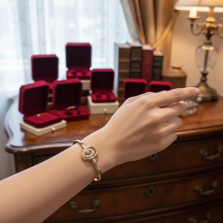 18KGF/Italy Stamped Gold Filled Bangle -58mm