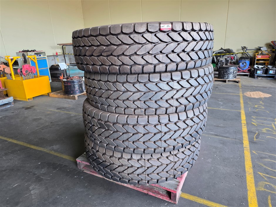 New Tyres – to suit Mobile Crane OTR