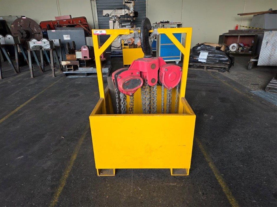 Twin Hoist Chain OZ Block