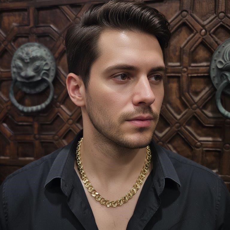 18k Italy Stamped Solid Heavy Yellow Gold Filled Chain- Guarantee-60cm