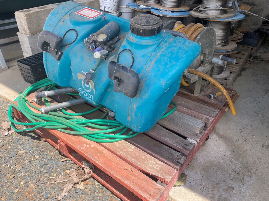 Spot Ranger Spray Tank – 60lt, Hose Reel & Accessories