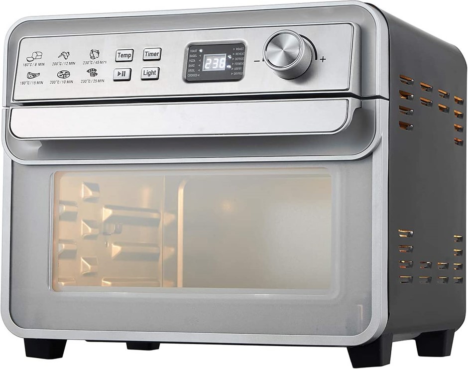 HEALTHY CHOICE 23L Air Fryer Convection Oven for Countertop - Low Fat Oil F