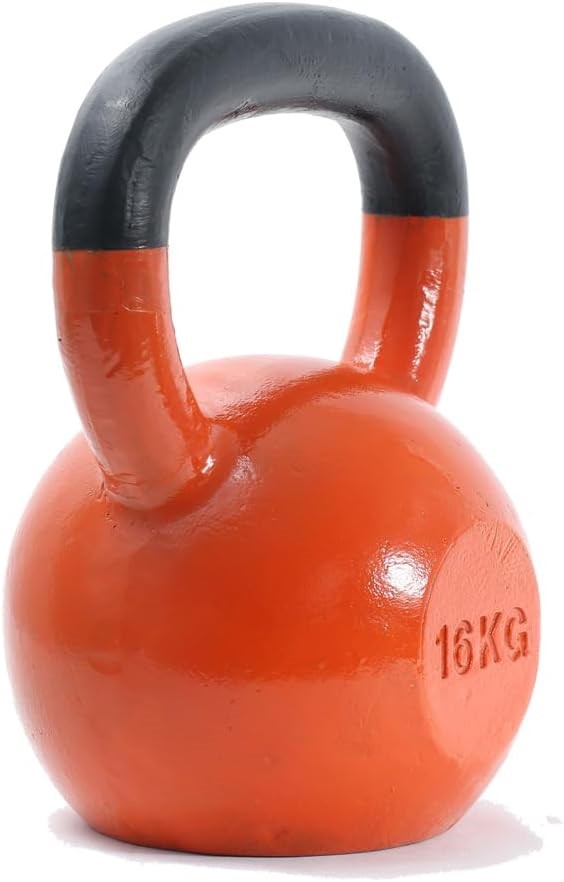 KINGKONG Fitness Classic Cast Iron Kettlebells, 16 Kg.