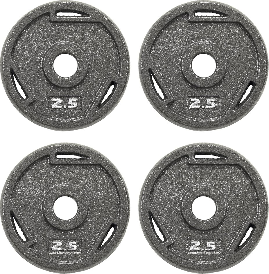 2 X BALANCEFROM Cast Iron Plate Weight Plate for Strength Training.