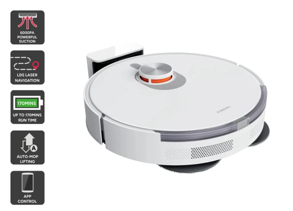 XIAOMI Robot Vacuum S20+ With Mop Cleaner And Charging Dock.