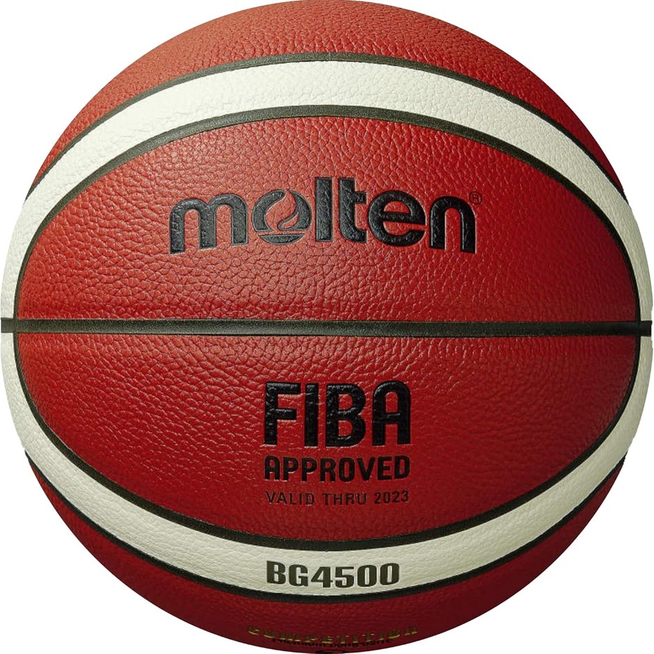MOLTEN Basketball 6' FIBA Approved, Orange/Ivory.
