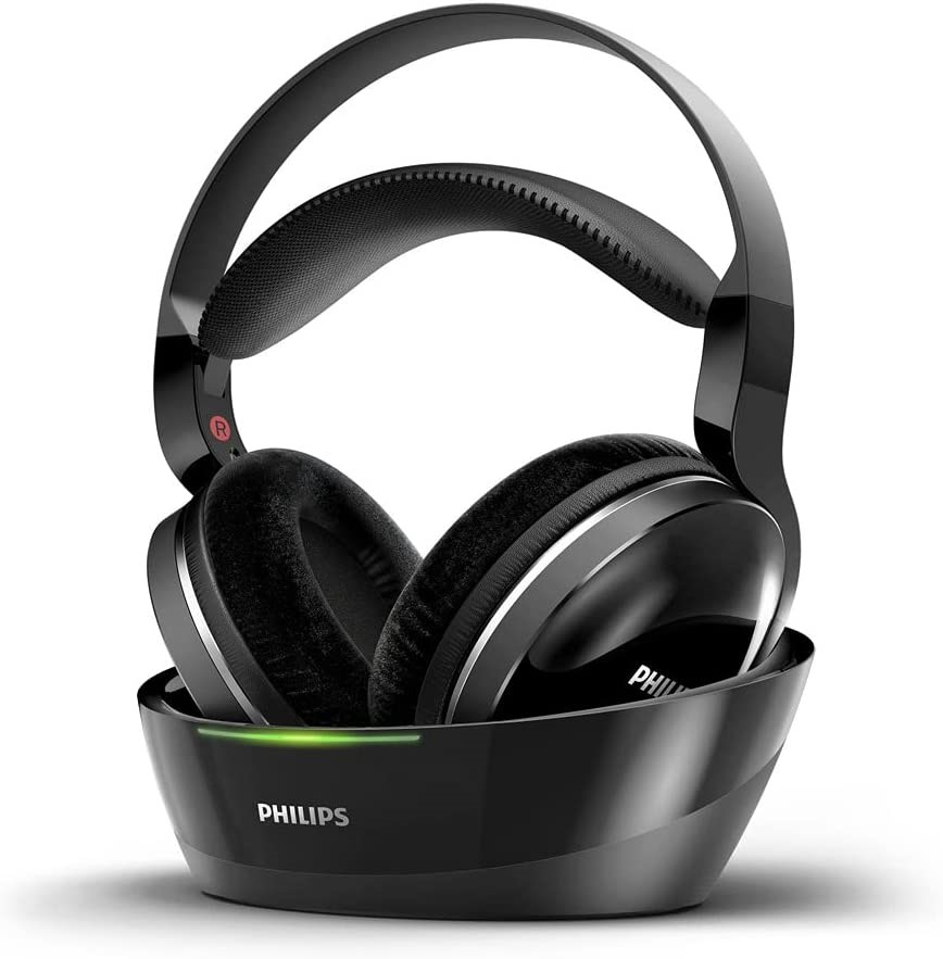 PHILIPS SHD8850 Over-Ear Digital Wireless TV Headphone. NB: Minor Use.