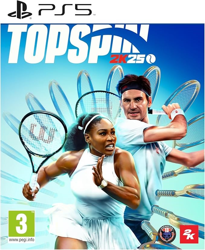 TopSpin 2K25 /PS5. NB: Opened packaging.