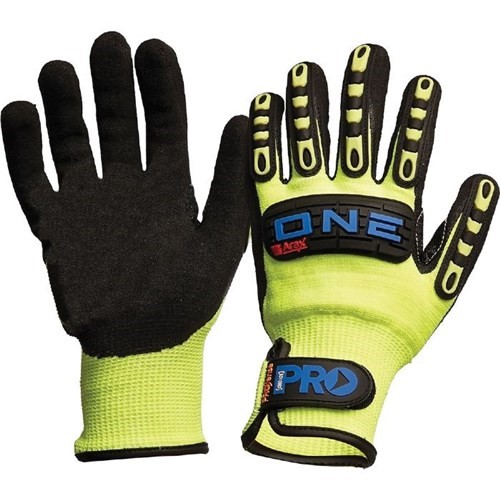 3 x PROCHOICE Arex ONE Cut Resistant Gloves Size M, Nitrile Dip Sand Finish