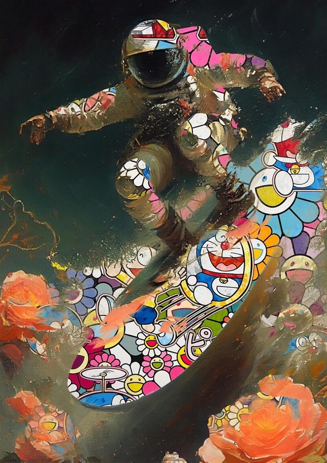 Death NYC Ltd Ed. Signed Graffiti Pop Art Print