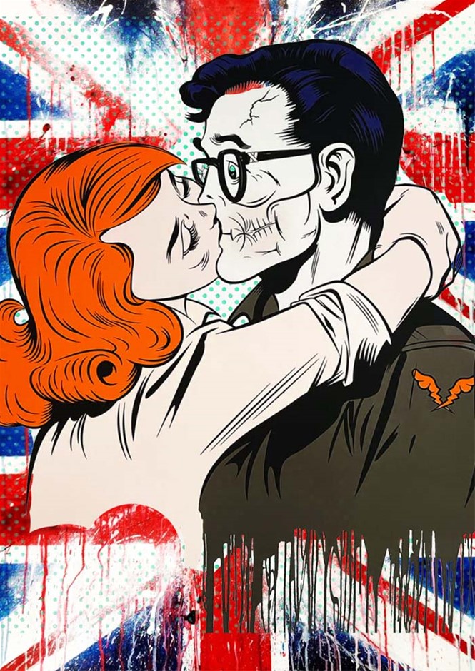 Death NYC Ltd Ed. Signed Graffiti Pop Art Print