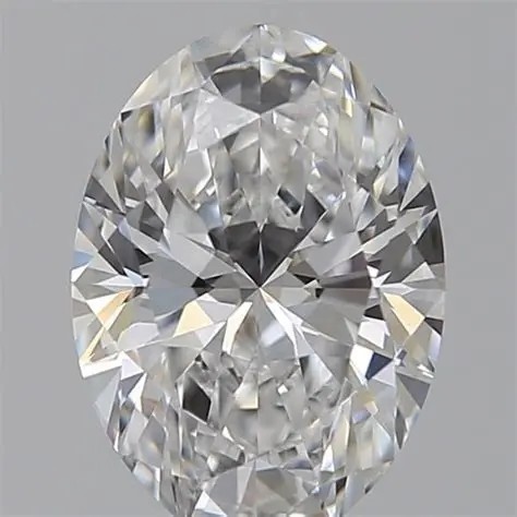 1 Carat Oval Shape white Diamond-CVD-IGI Certified
