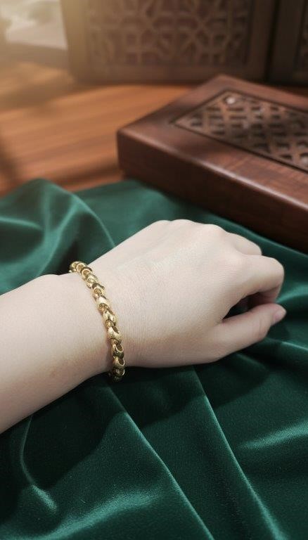 22KGoldFilled /Italy  Yellow  Bracelet