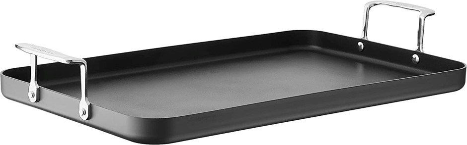 CUISINART Chef's Classic Nonstick Hard-Anodized 13" x 20" Double Burner Gri
