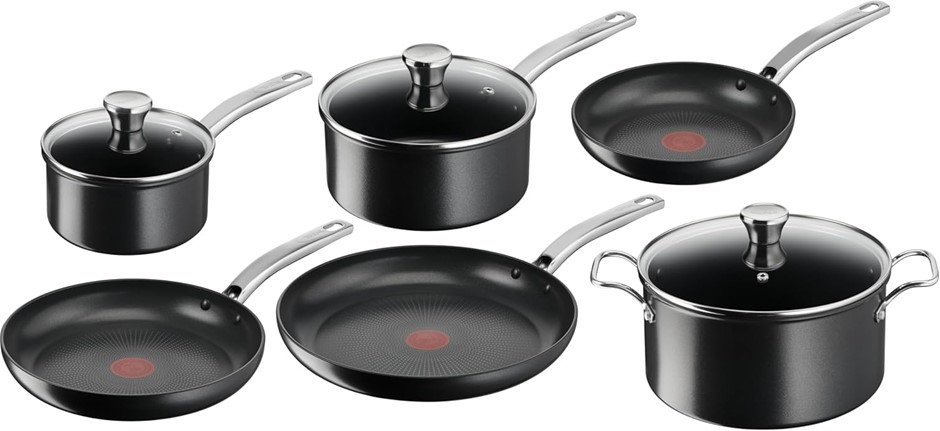 TEFAL Intensium Induction Non-Stick 6 Piece Set, E589S617.