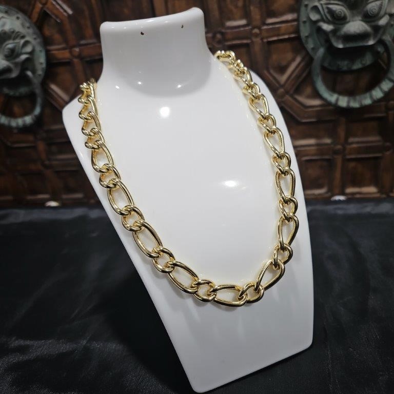18k Italy Stamped Solid Heavy Yellow Gold Filled Chain-Quality Guarantee