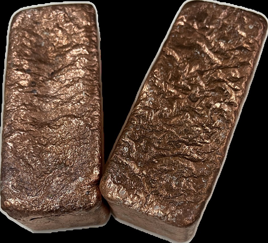 One Kilo Investment Grade Copper Bar x 2 One Kilo Investme