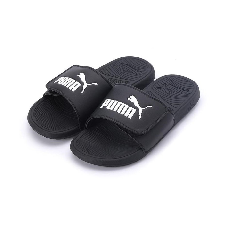 PUMA Cool Cat 2.0 V BX Slides, Size US10, Black/White (01), 43587. Buyers