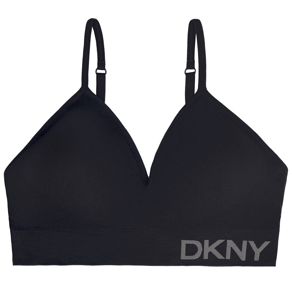 3 x DKNY Women's Seamless Bras, Size S, Assorted Colours, 1440154. NB: imag