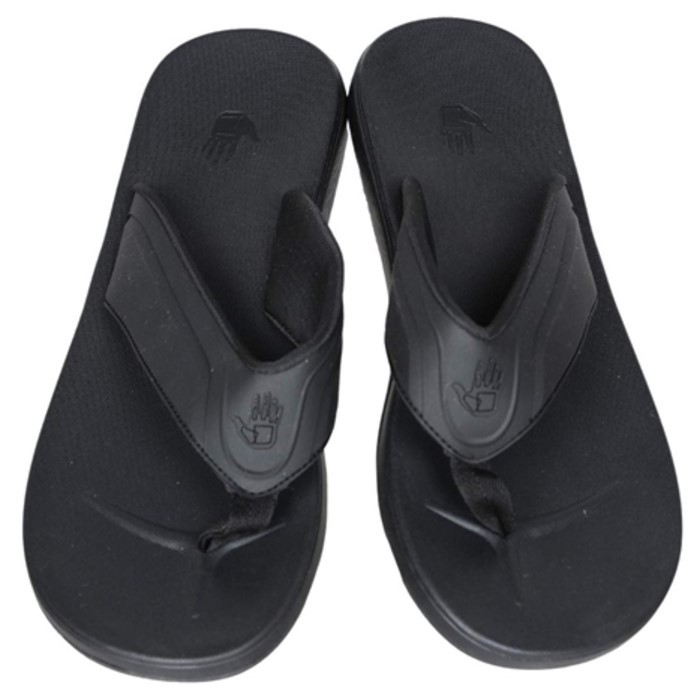 BODY GLOVE Men's Comfort Flip Flops, Size US11, Black. NB: not in original