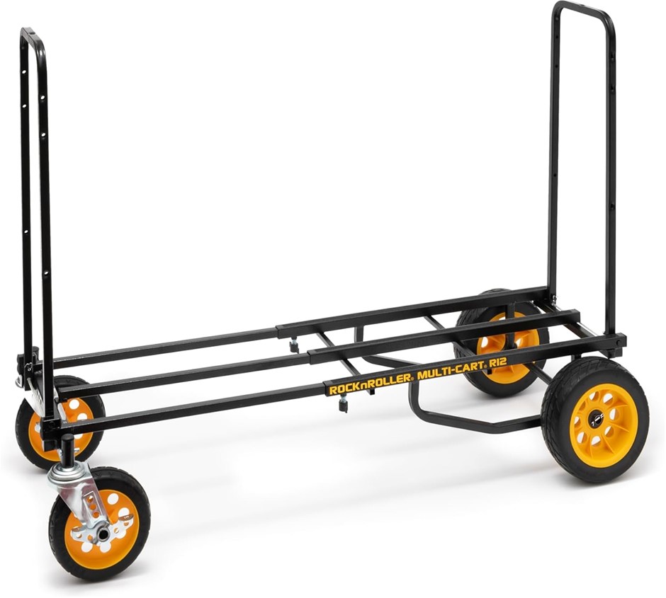 ROCK-N-ROLLER R12RT (All Terrain) 8-in-1 Folding Multi-Cart/Hand Truck/Doll