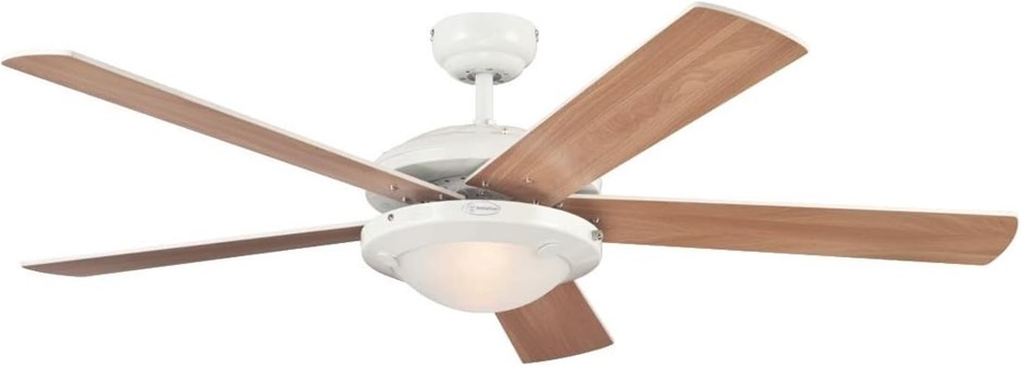 WESTINGHOUSE Ceiling Fans 78017 Comet One-Light 132 cm Five-Blade Indoor Ce