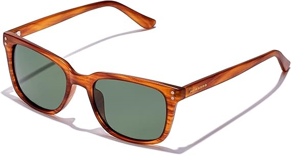 HAWKERS Jack Polarized Sunglasses Men and Women 100% UV400 Protection, Brow