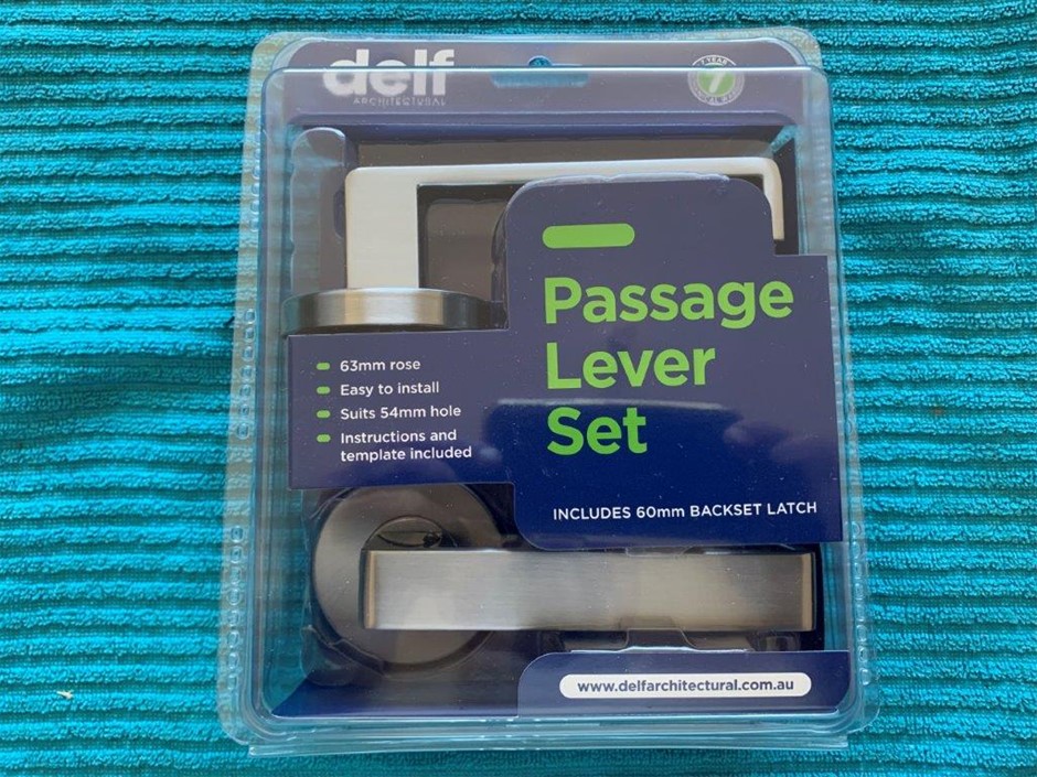 New In Packaging Delf Passage Lever Set, Quantity 10