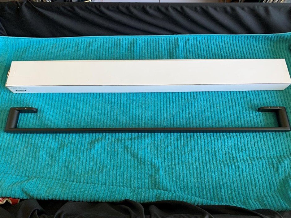 New in Boxes Multitude Single Towel Rail, 800mm, Quantity 2