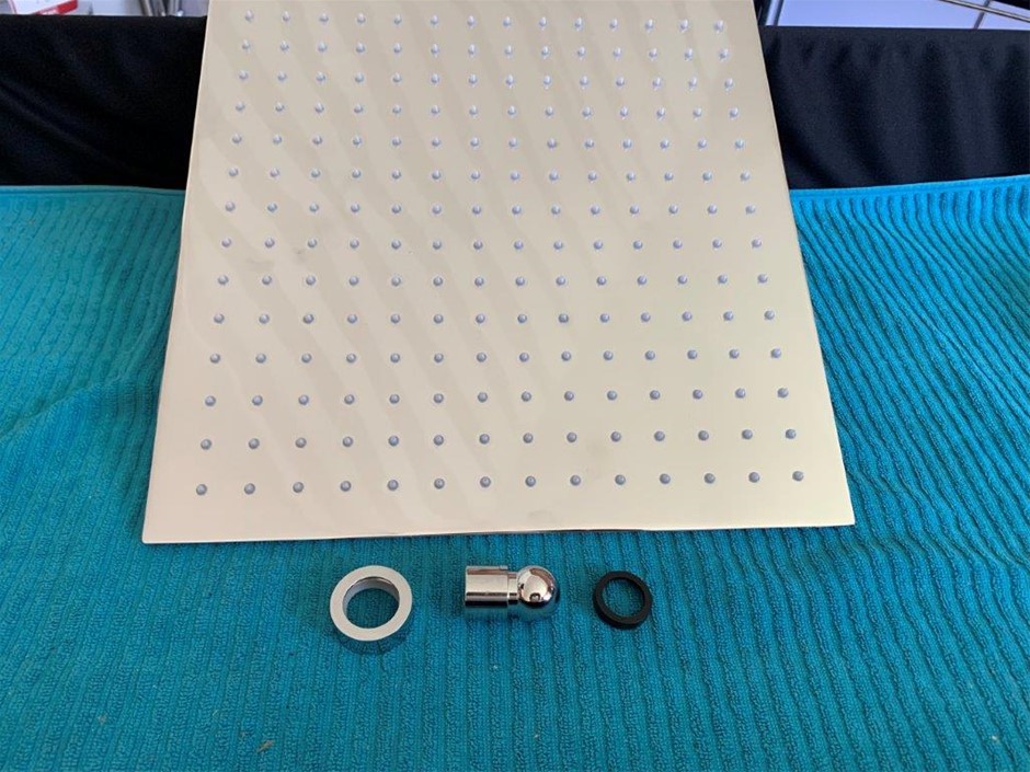 New in Box 350mm Square Shower Head - Qty 1