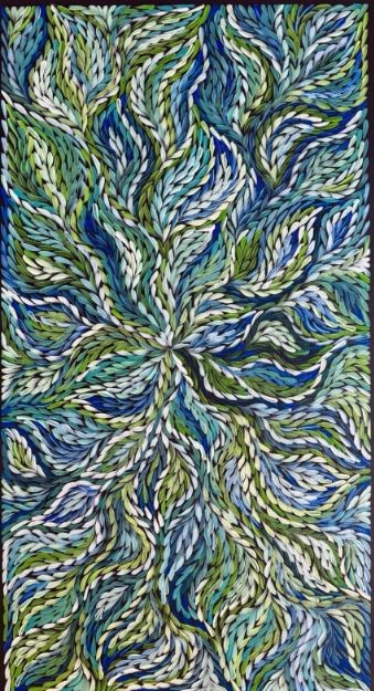 Original Aboriginal Painting Rosemary Petyarre -Bush yam