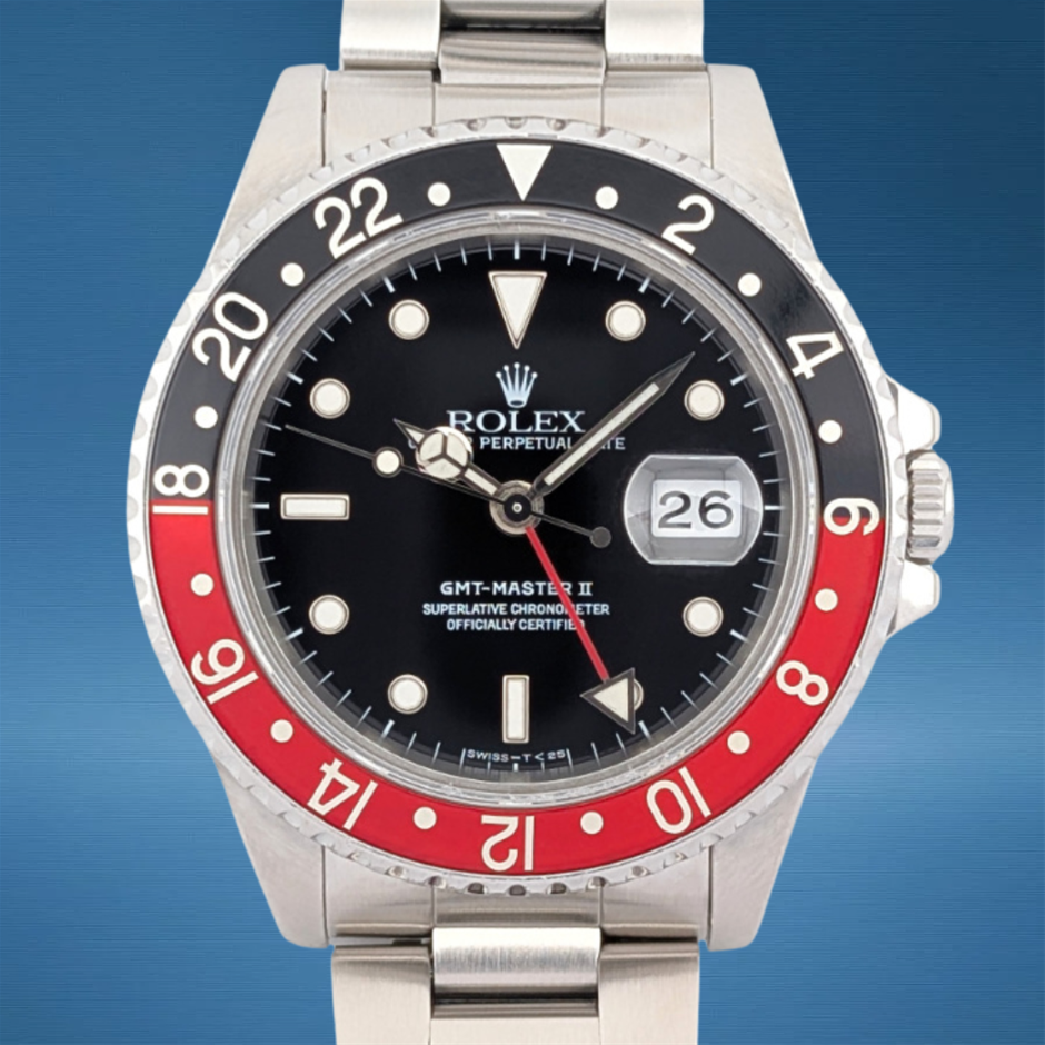 Rolex GMT-Master II 16710 “Coke” 40mm WxO