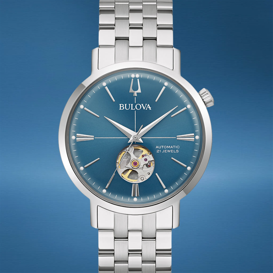 Bulova Classic Aerojet Automatic 41mm 96A277, UNWORN