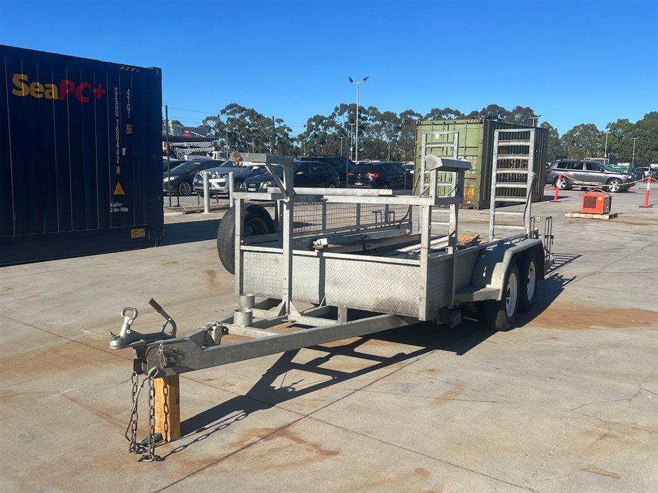 2017 Titan 2.8T Box Toro Tandem Box Trailer