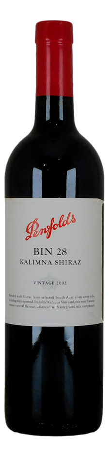 Penfolds 'Bin 28' Kalimna Shiraz 2002 (6 x 750mL), SA.