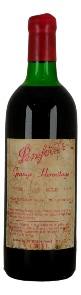 Penfolds Grange Hermitage 1964 (1x 1PT6FLOZ) SA.