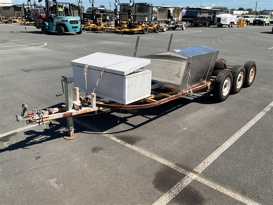 Homemade Triaxle Trailer