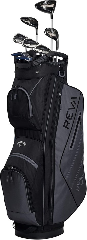 CALLAWAY Women's REVA Complete Golf Set Includes a Cart Bag, 8 Clubs & 4 He