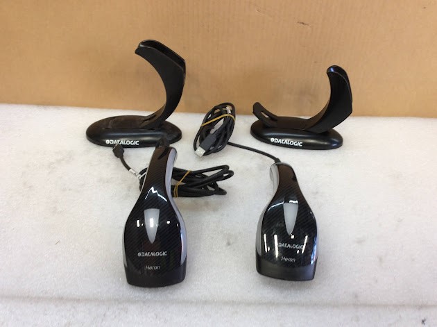 Datalogic Heron HD3430 Handheld Barcode Scanners (Lot of 2)
