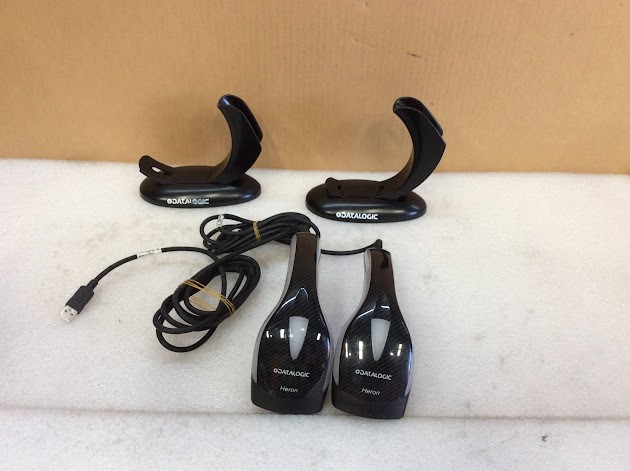 Datalogic Heron HD3430 Handheld Barcode Scanners (Lot of 2)