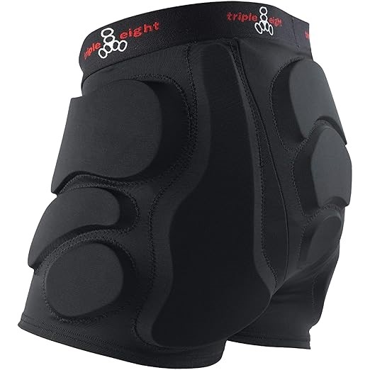 Triple Eight Roller Derby Bumsaver (Black, Large)