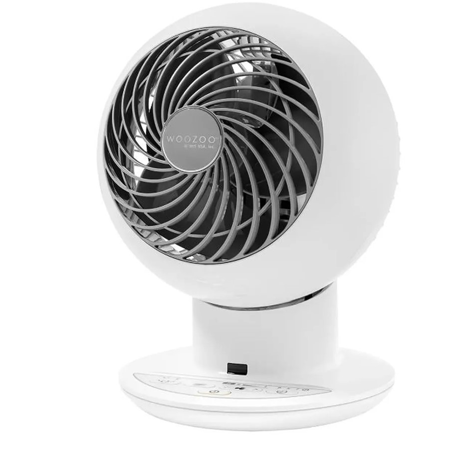WOOZOO Air Circulator Fan, 32.5sqm Coverage, Model PCF-SC15T. NB: Missing r