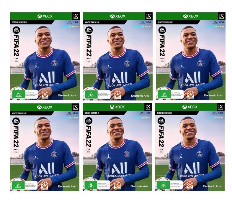 6 x FIFA 22 Standard Plus Edition - Xbox Series X
