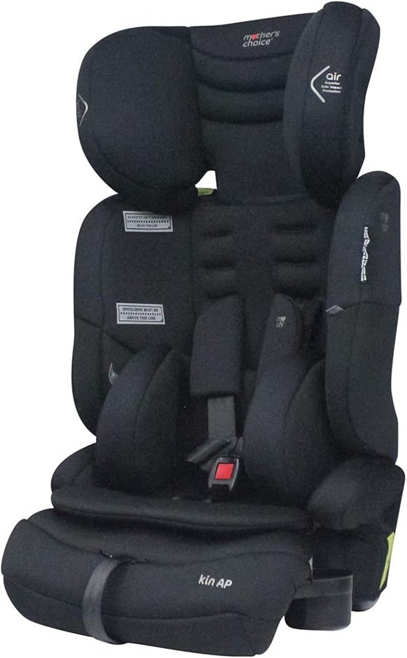 MOTHER'S CHOICE Kin AP Convertible Booster Seat, Black, GMBE2A 2013.