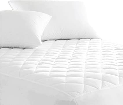 TONTINE Comfortech Quilted Waterproof Mattress Protector. Size: Queen Size,