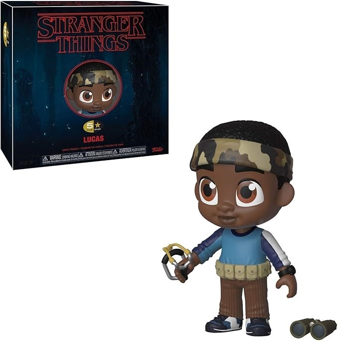 Funko Stranger Things - Lucas 5-Star Vinyl Figure, 3.75-inch Height