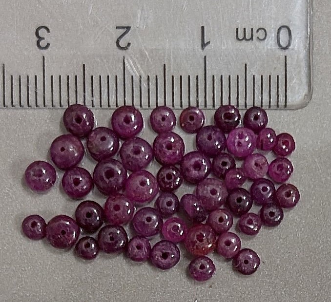 15 Carats RUBY Gemstone Beads