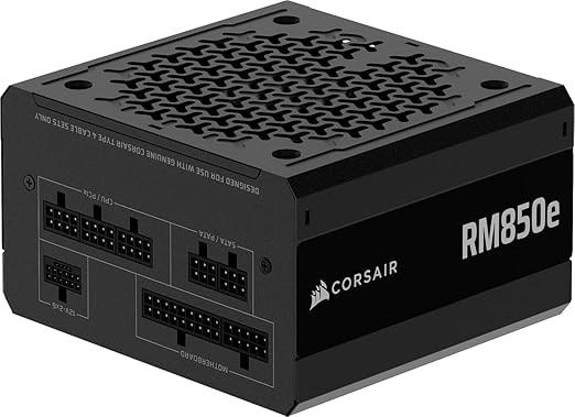 CORSAIR RM850e (2025) Fully Modular Low-Noise ATX Power Supply with 12V-2x6